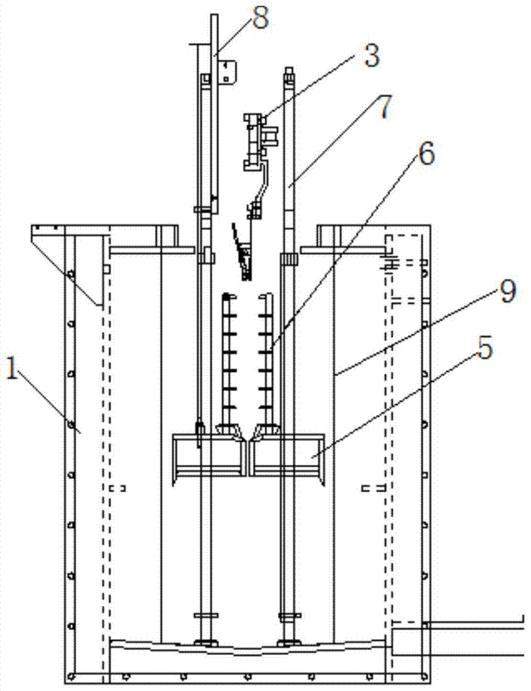 A device and method for improving the uniformity of electroplating in a VCP electroplating line