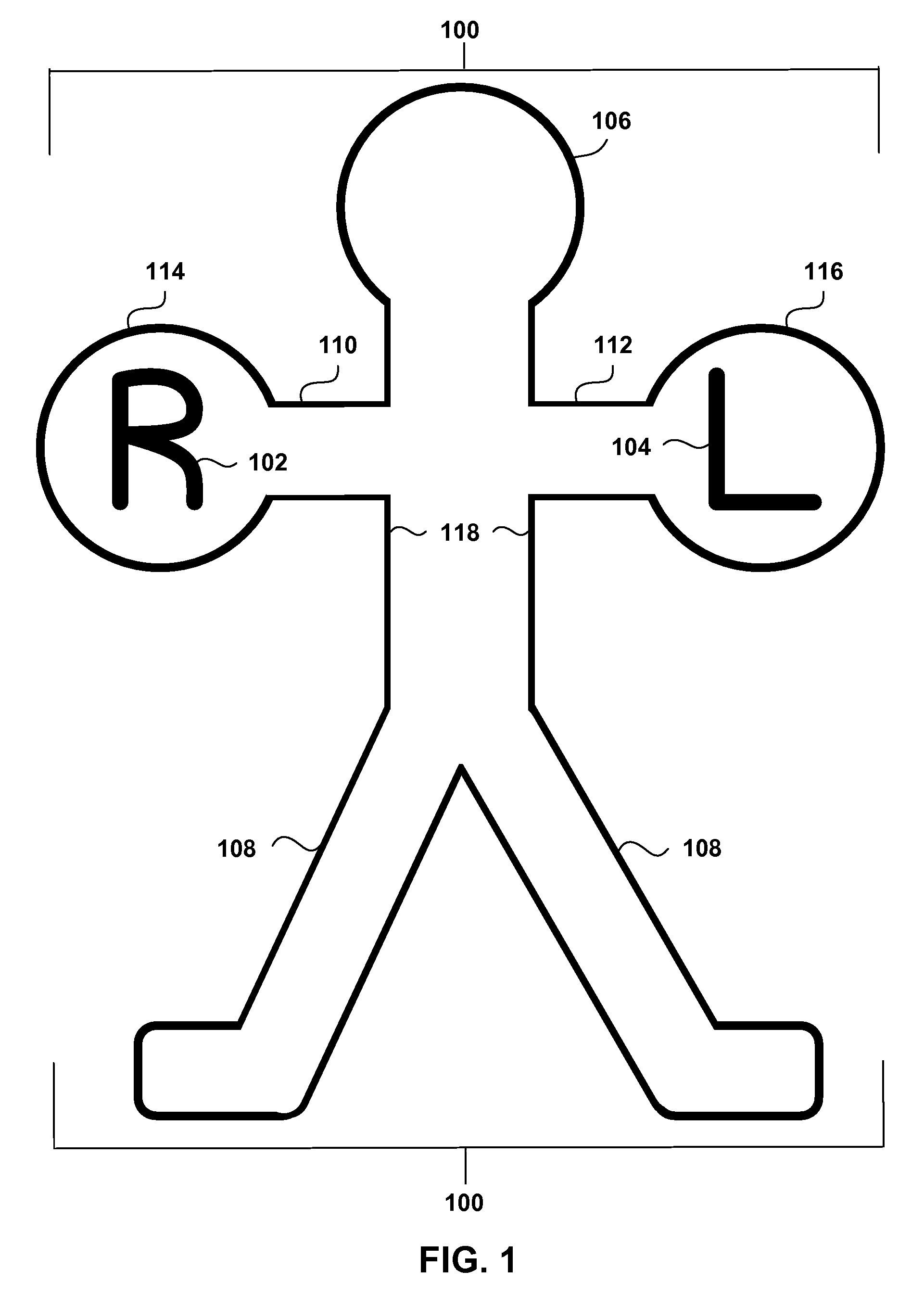 Anatomical marker for x-ray orientation