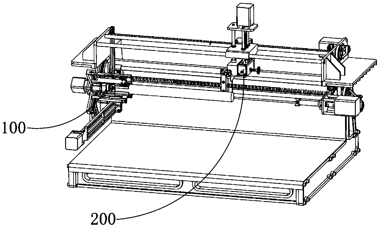 High-precision multi-shaft automatic turning process of wood
