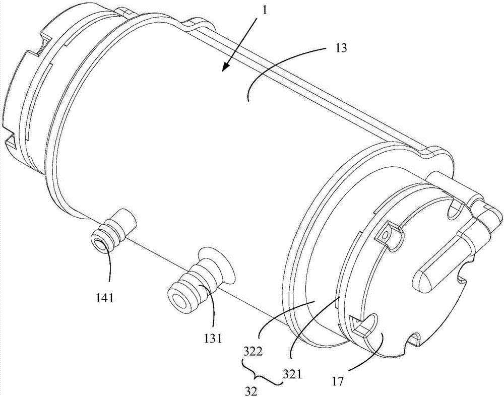 Large-flow and low-noise miniature air pump