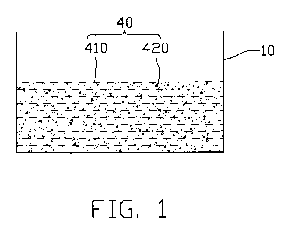 Working fluid for heat pipe and method for manufacturing the same