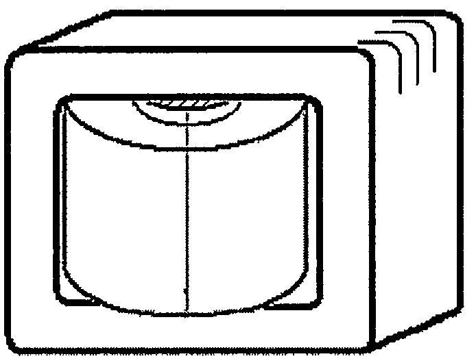 Single-phase shell-type energy saving transformer employing orthogonally laminated round cross-section core