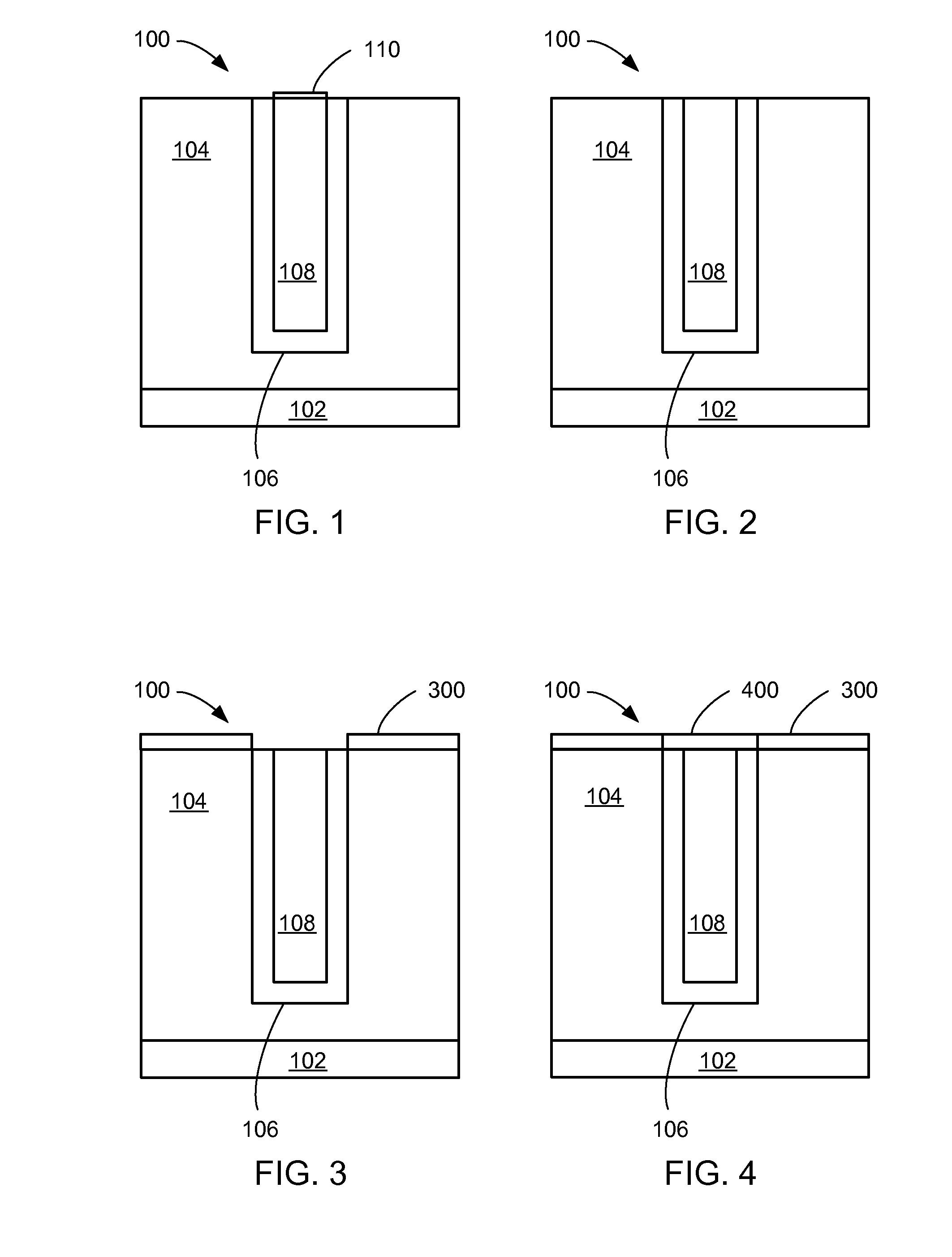 Semiconductor system with surface modification