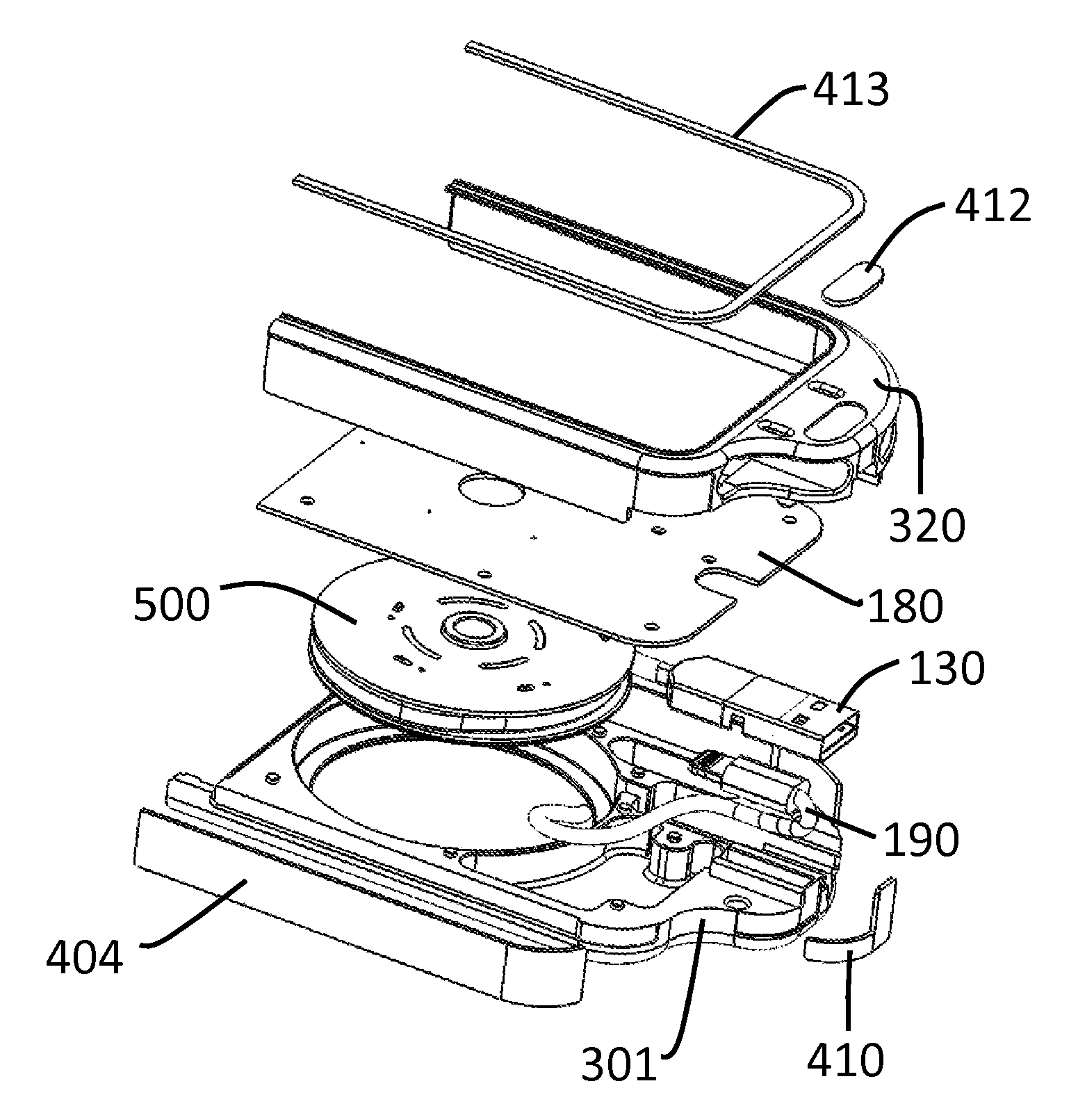 Protective case for portable electronic device with integrated dispensable and retractable charge and sync cable
