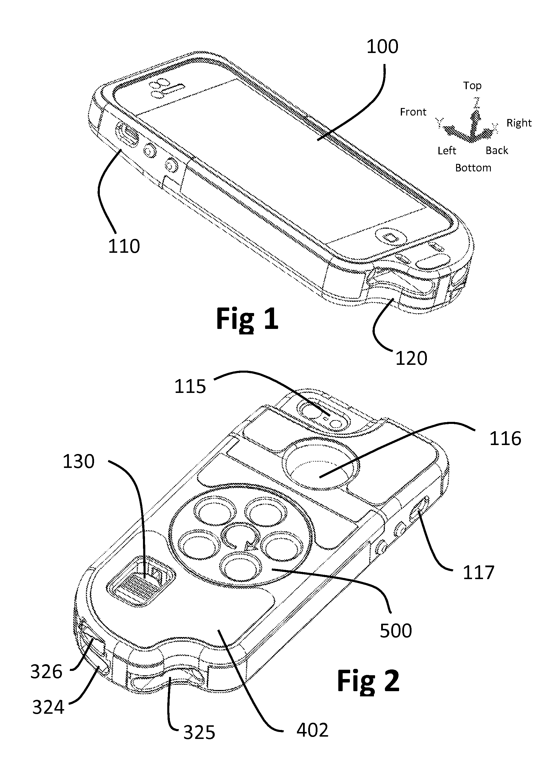 Protective case for portable electronic device with integrated dispensable and retractable charge and sync cable