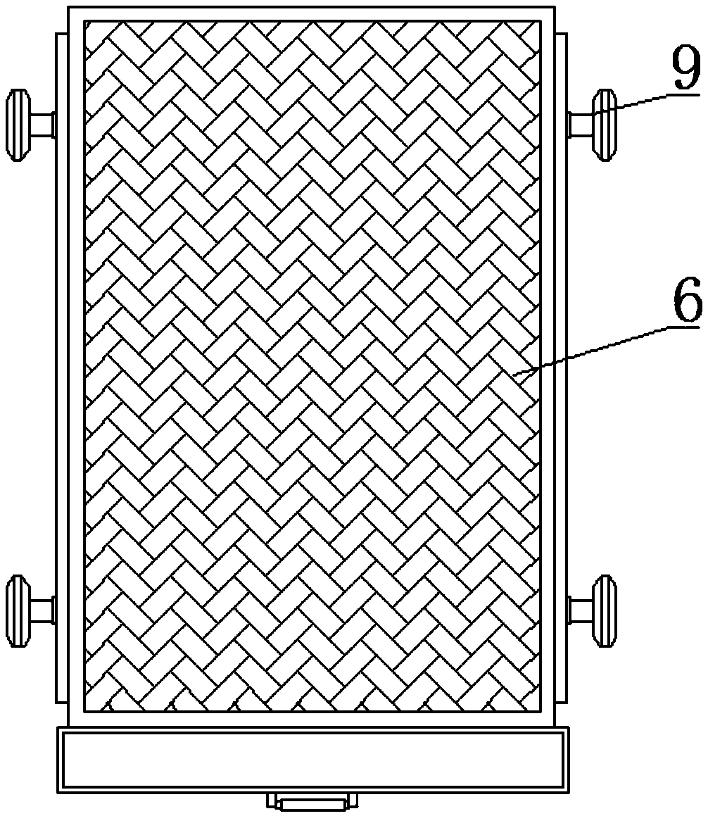 Box type drying equipment capable of being operated safely