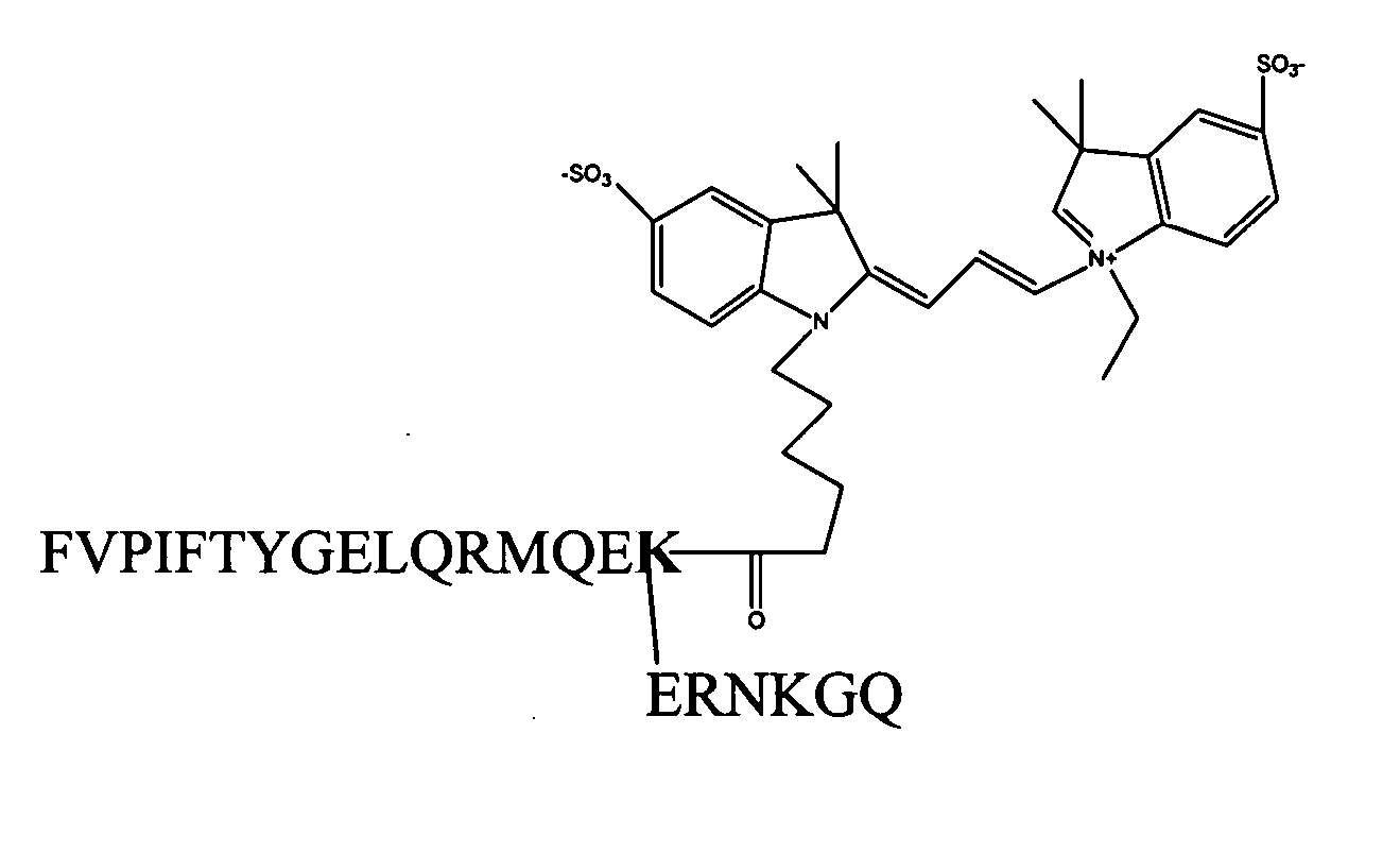 Fluorescent ligands for GPCR arrays