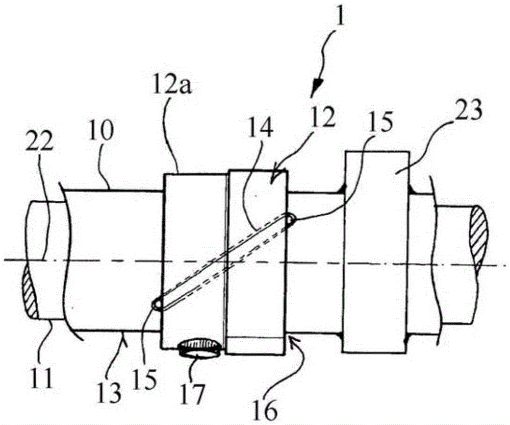 Adjustable camshaft