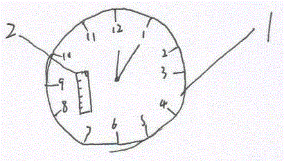 Temperature measurement watch