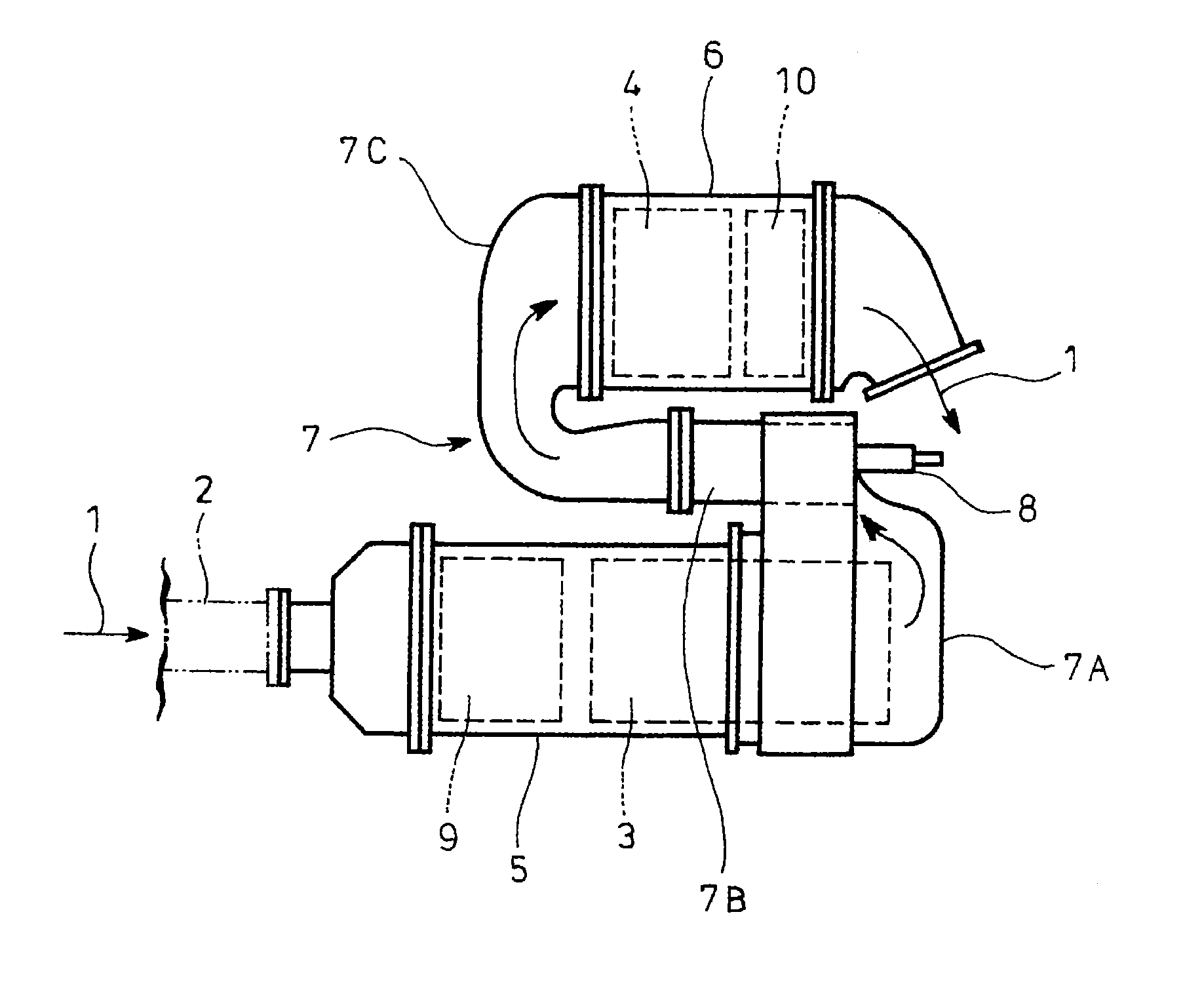 Exhaust emission control device