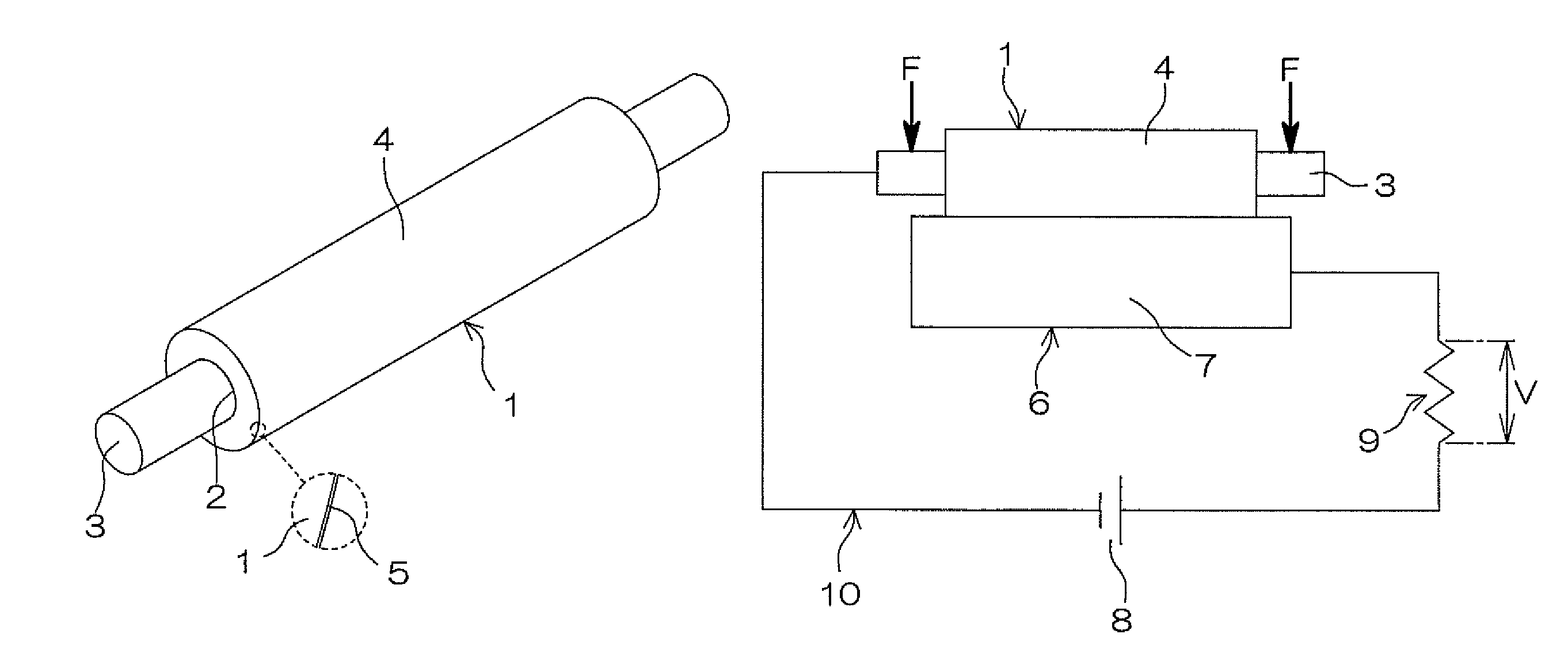 Semiconductive roller and production method therefor