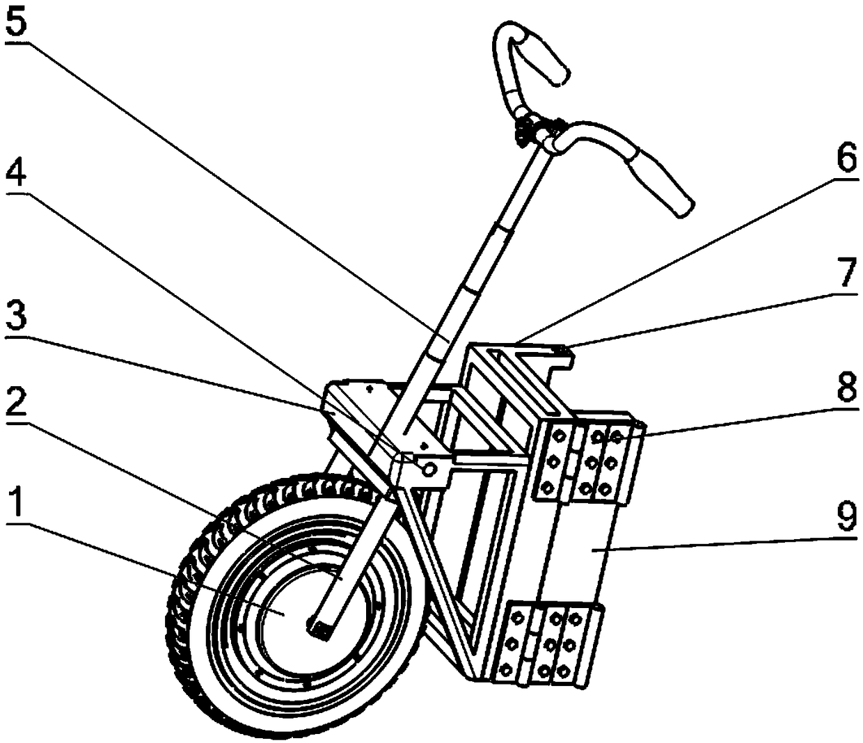 Foldable dual-mode electric vehicle