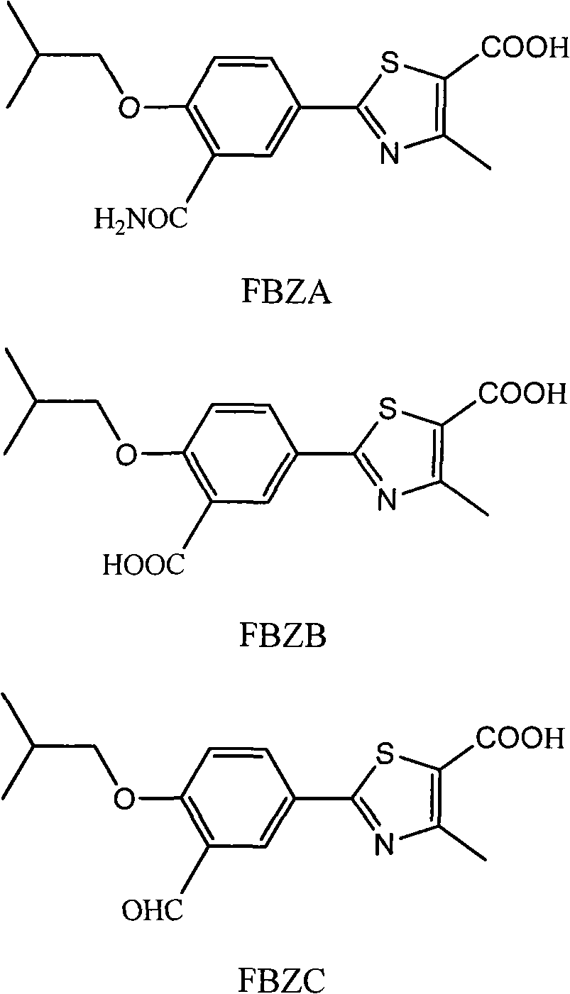 High-purity Febuxostat and preparation method thereof