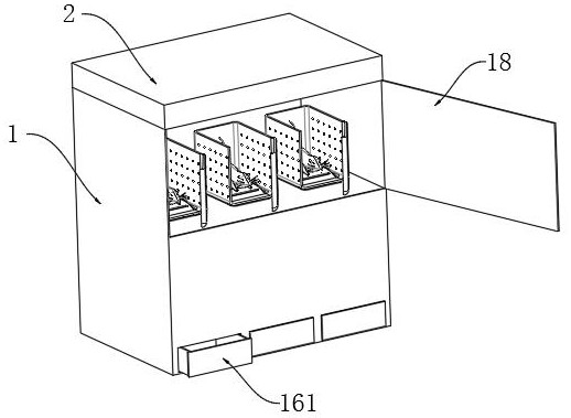 Small animal feeding device for contrast experiment