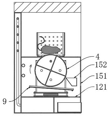 Small animal feeding device for contrast experiment