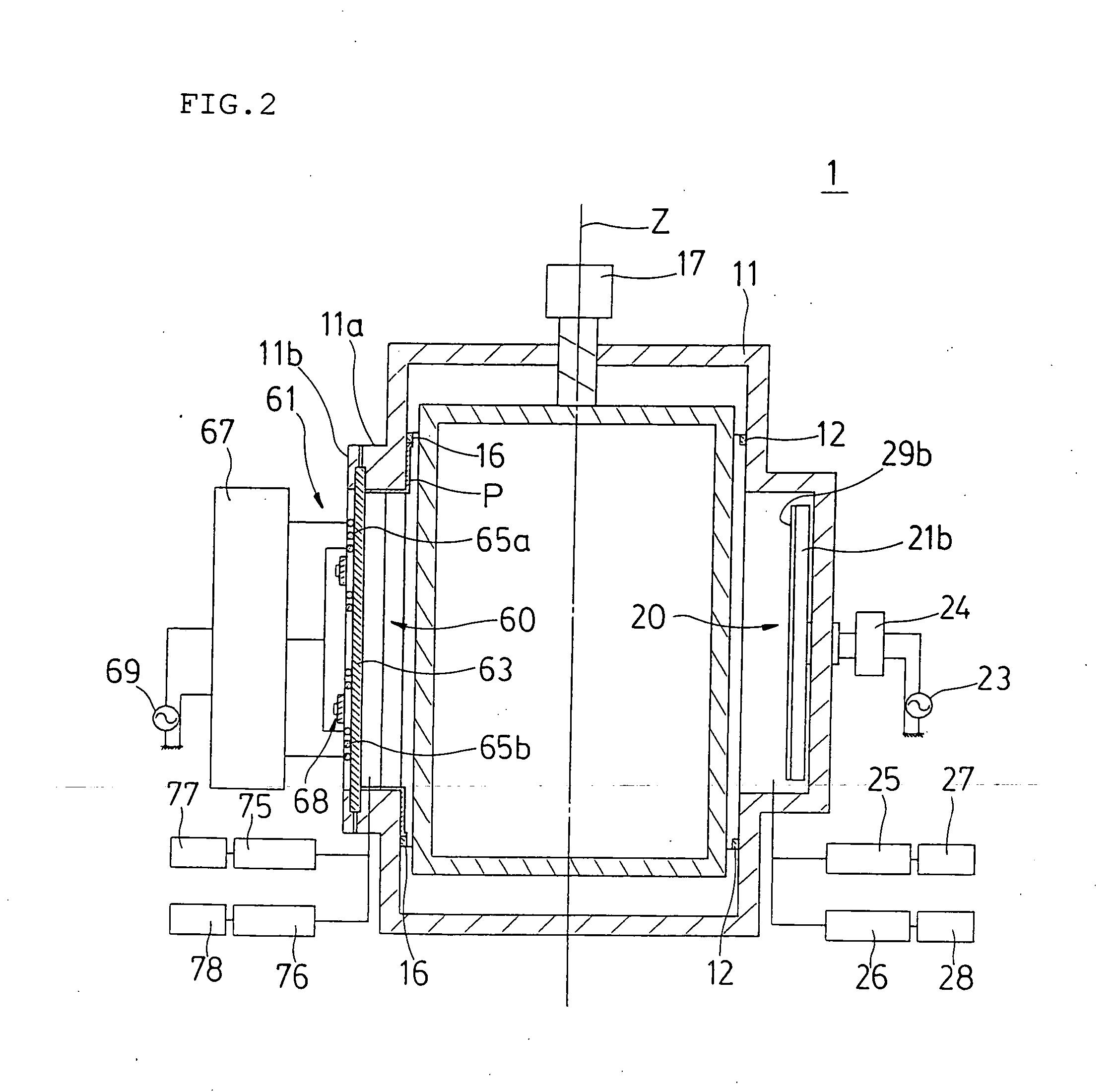 Thin film forming device and thin film forming method