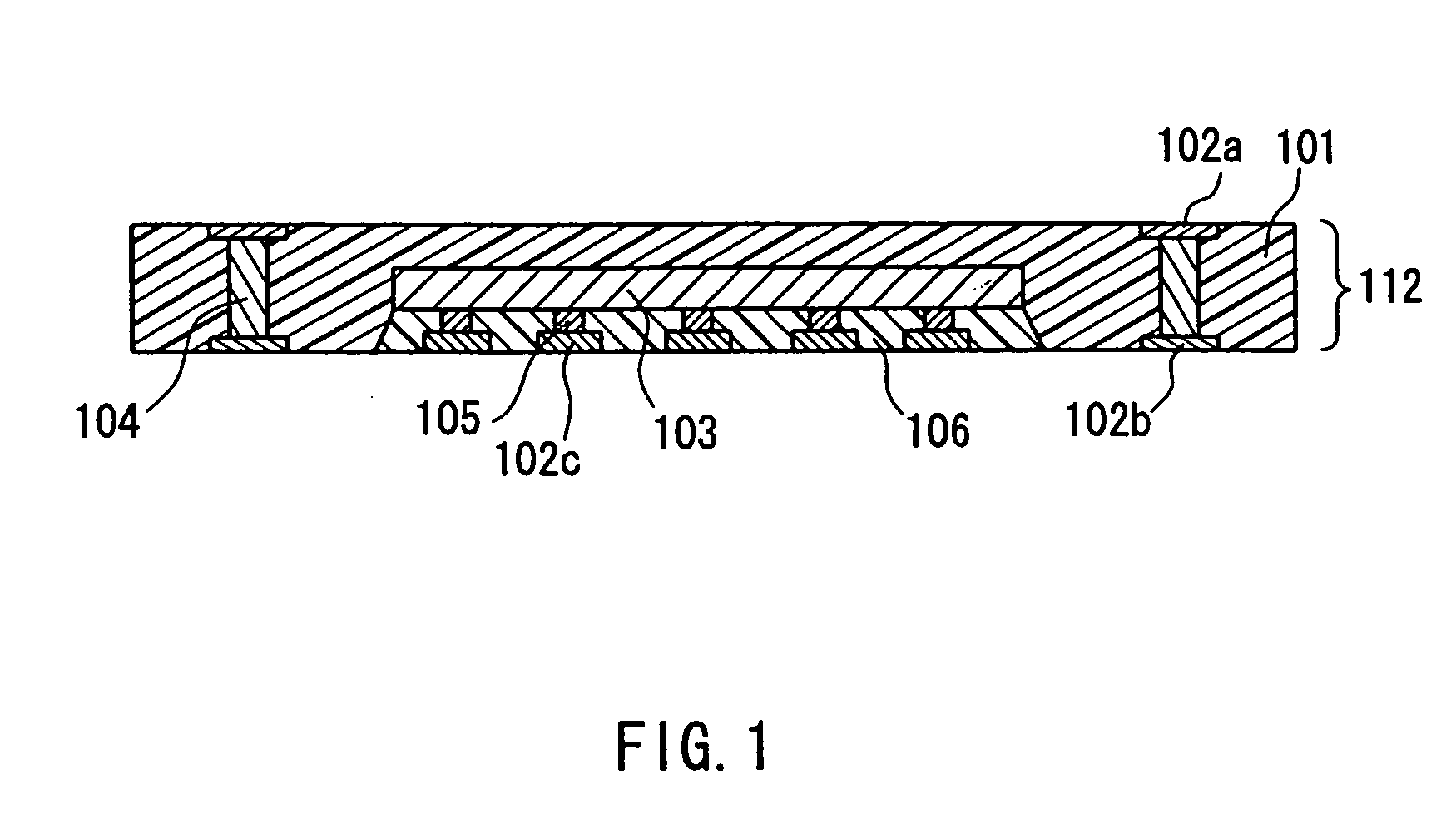 Circuit component built-in module with embedded semiconductor chip and method of manufacturing