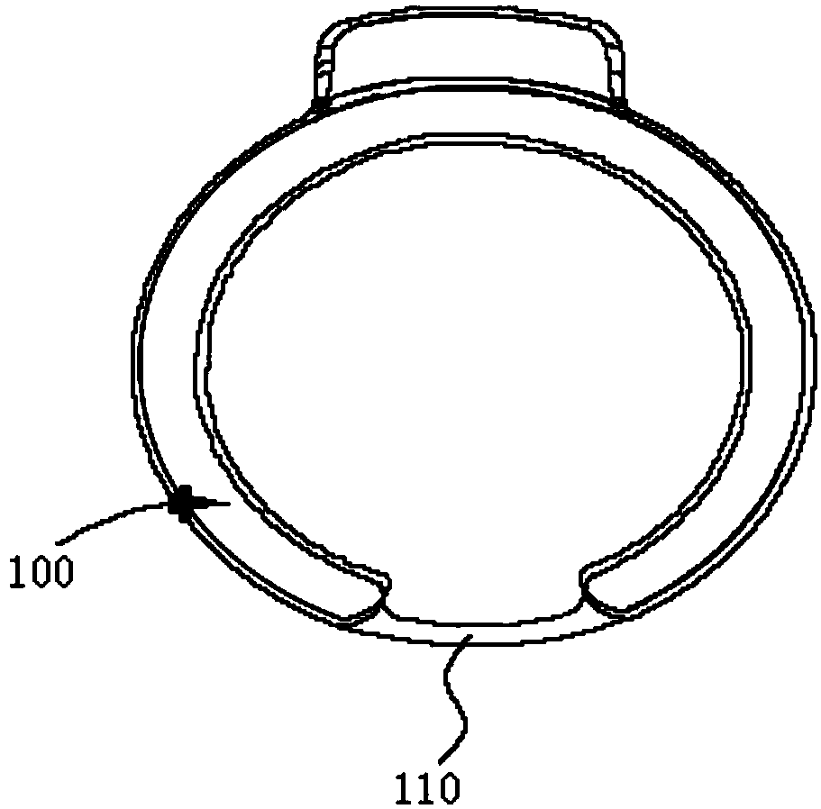 Blood oxygen probe and blood oxygen detection device