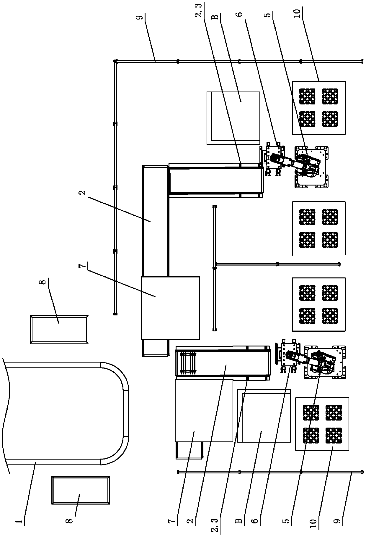 Oil heater stacking system and control method thereof