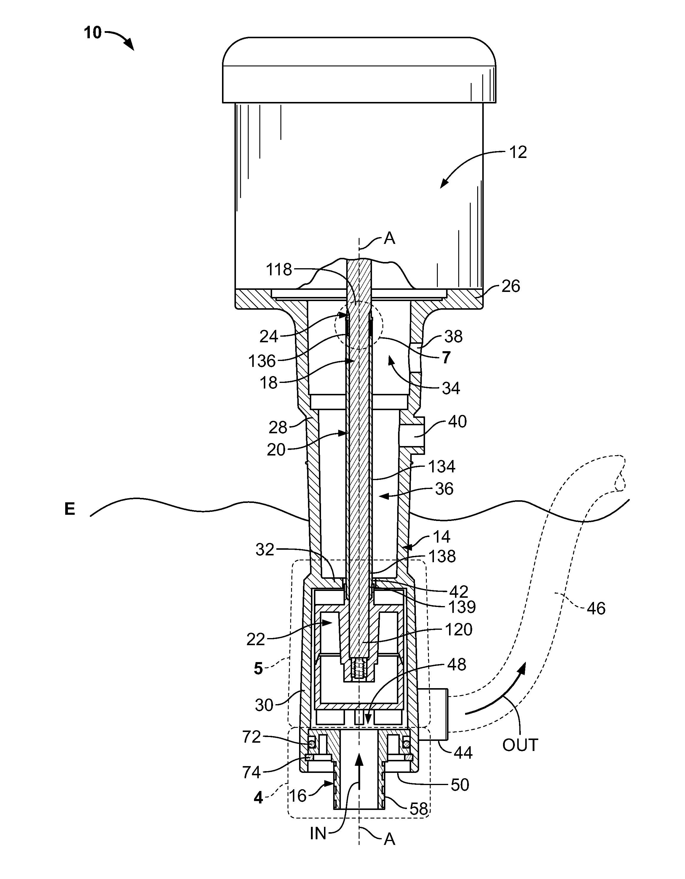 Sealing Device For An Immersible Pump