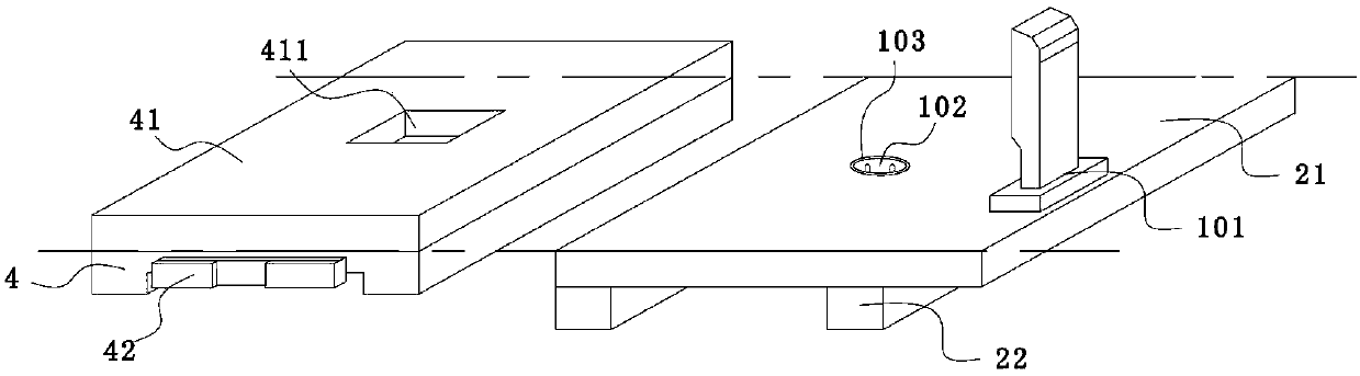 Deep well intelligent garage and construction method thereof