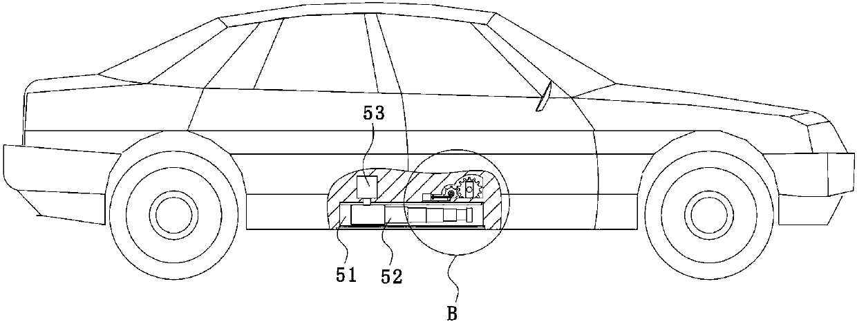 Deep well intelligent garage and construction method thereof