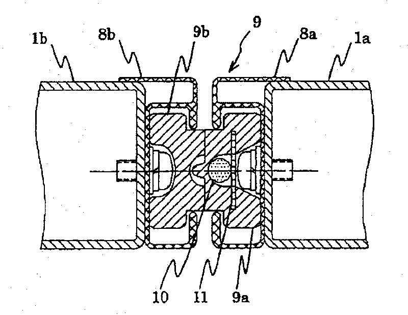 Elevator door device