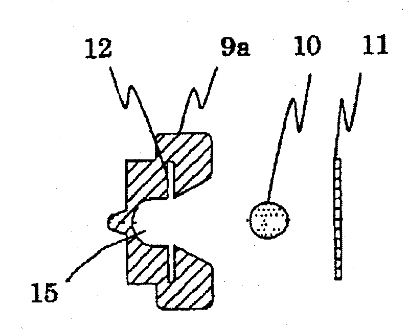 Elevator door device