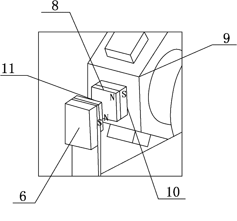 Method for collecting piezoelectric energy by wind energy and device thereof