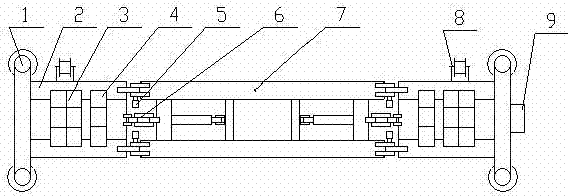 A Foldable Assembled Highway Steel Bridge Erection Platform