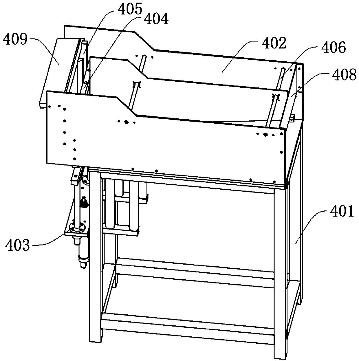Air cylinder assembling equipment and assembling method