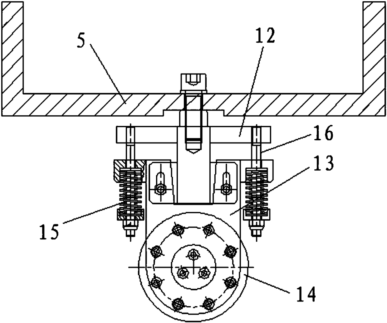 Anti-rolling and breaking roll of a hot rolling skin pass unit and its use method