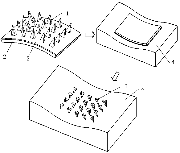 Separable microneedle system and manufacturing method thereof