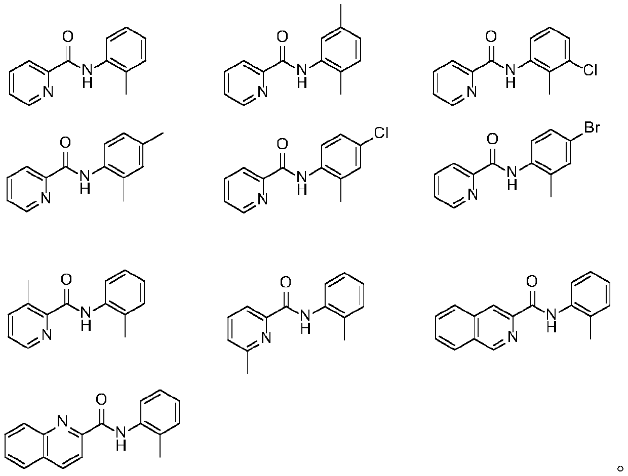 Synthesis method of o-toluenepicolinamide gamma-C-(sp&lt;3&gt;)H sulfur/selenide compound under catalysis of palladium
