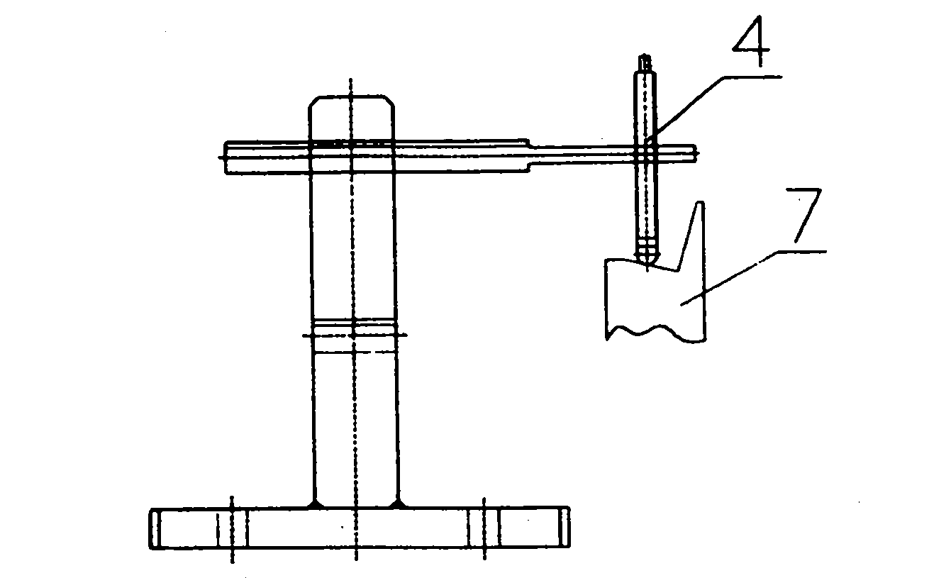 Turbine blade vibration test method and device