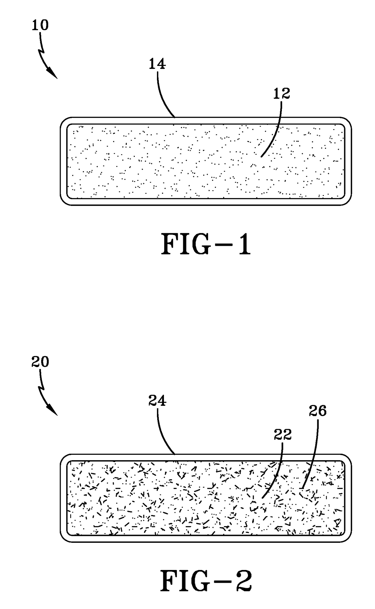 Use of recycled packaging in polymer composite products