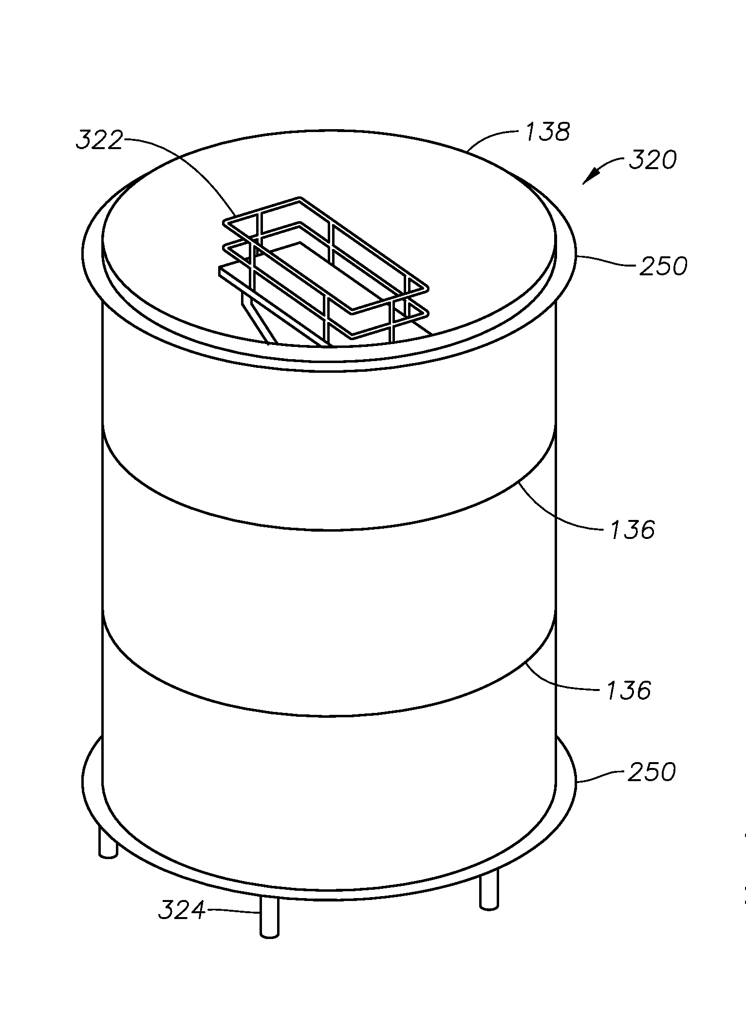 Method of installing packing in a remote manufacturing yard