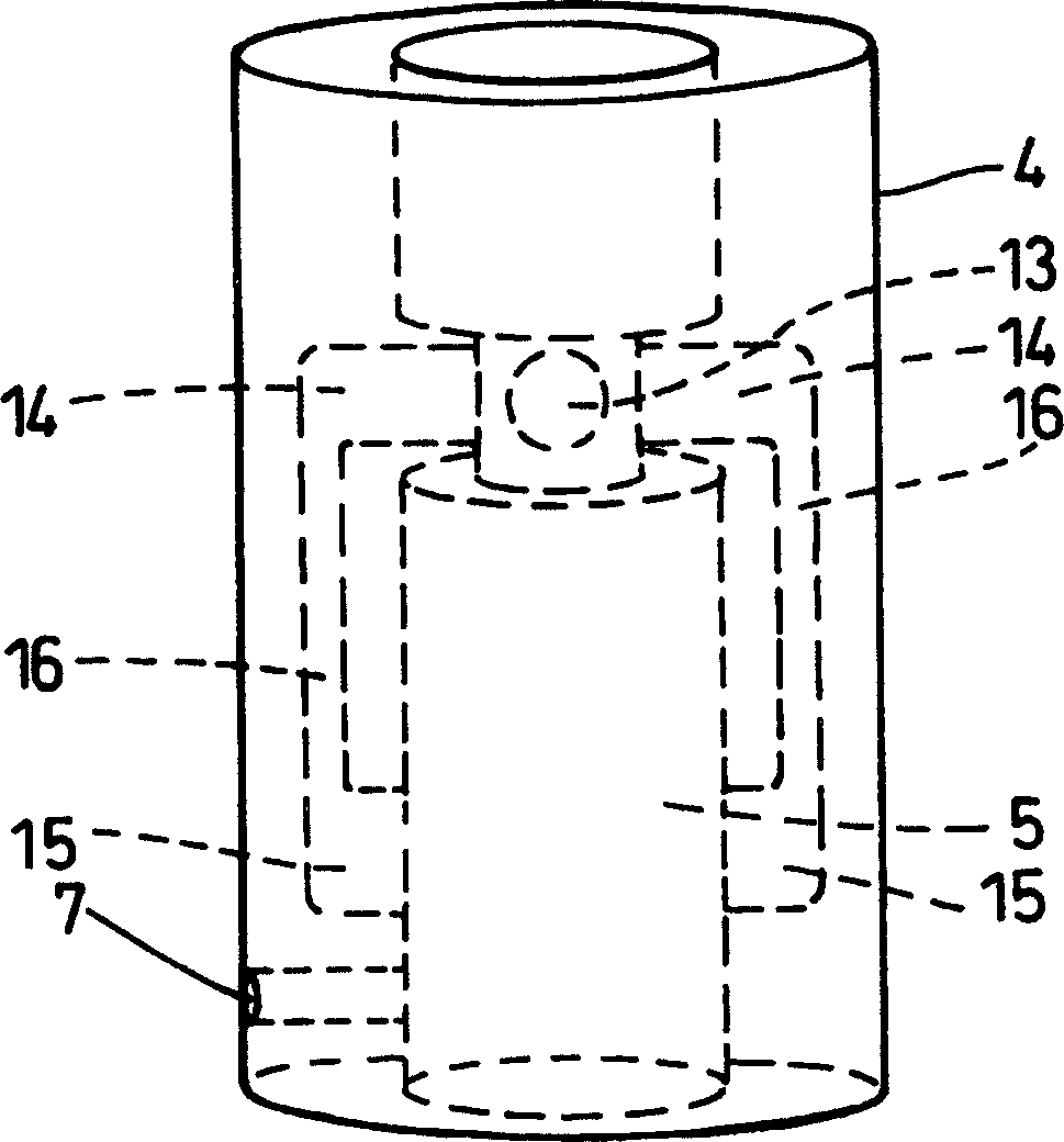 Adsorbing nozzle and mounting device of part using the same