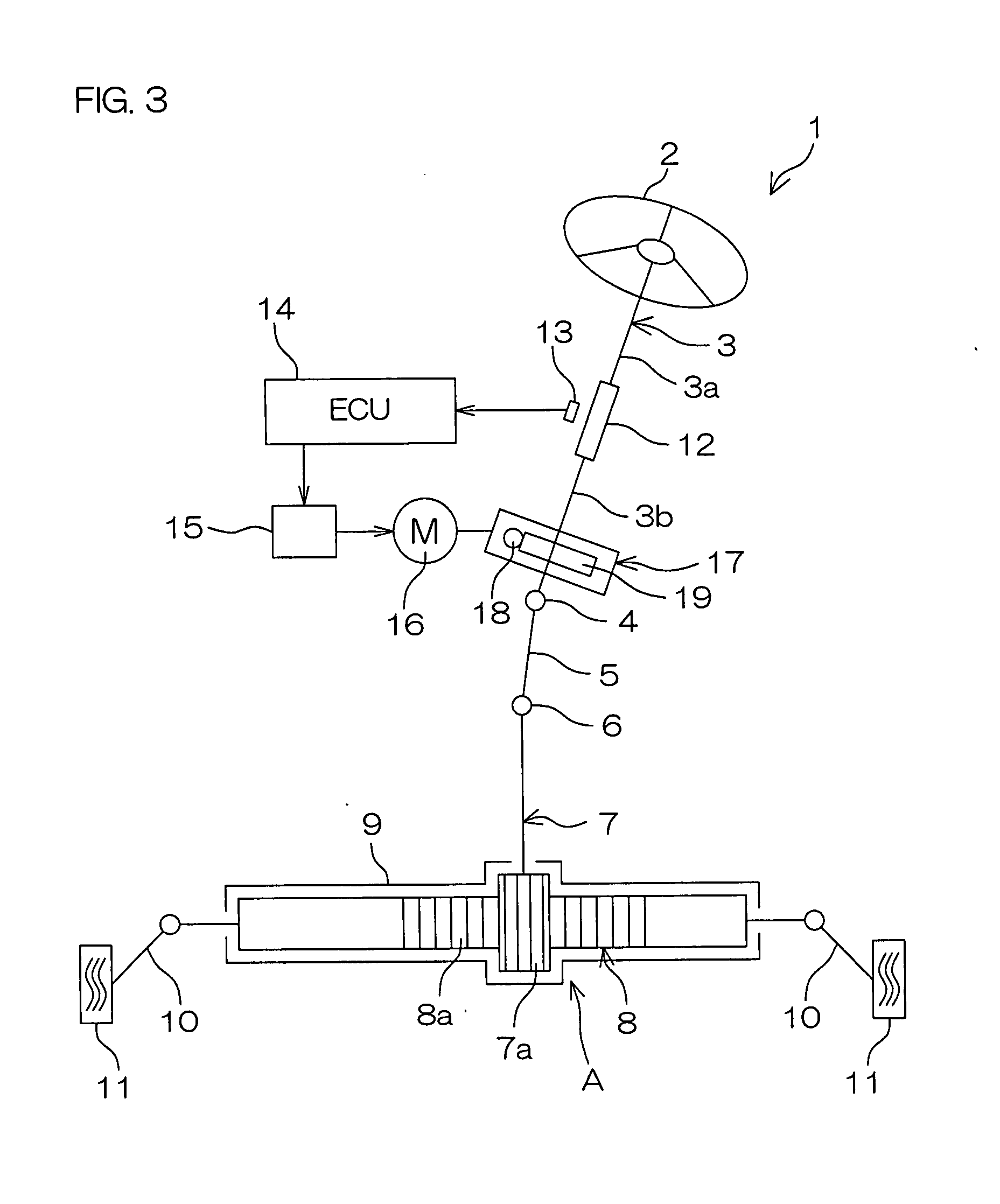 Lubricant composition, expandable shaft, and steering system using the same
