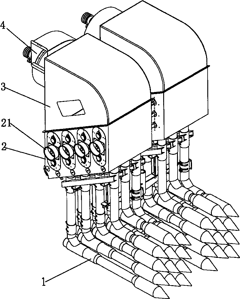 Fully automatic cotton picker