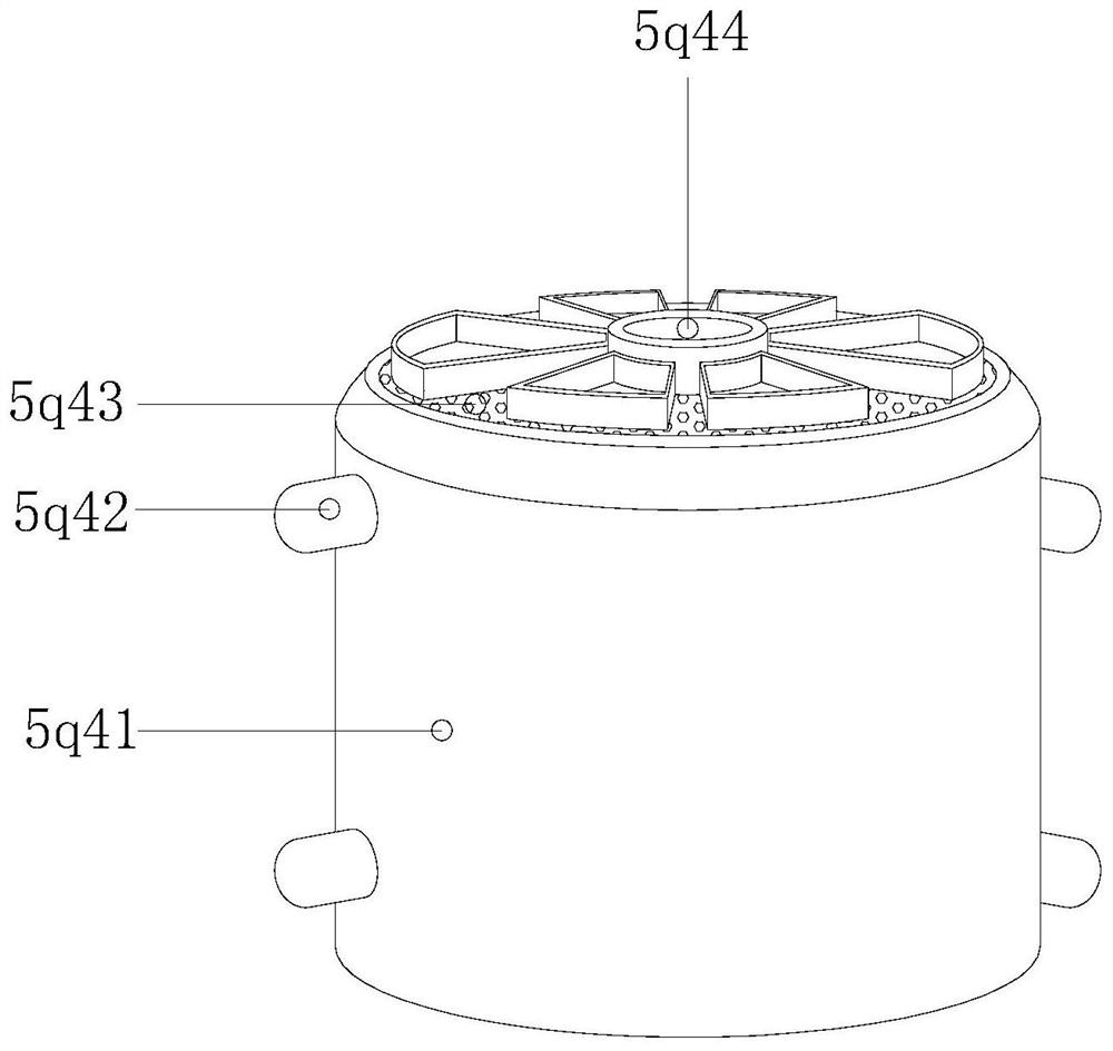 Continuous production equipment of low-irritant plastic particles based on the principle of volume pressure