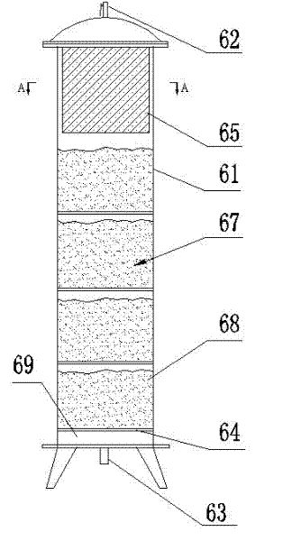 Rural drinking water purification system with arsenic removal function