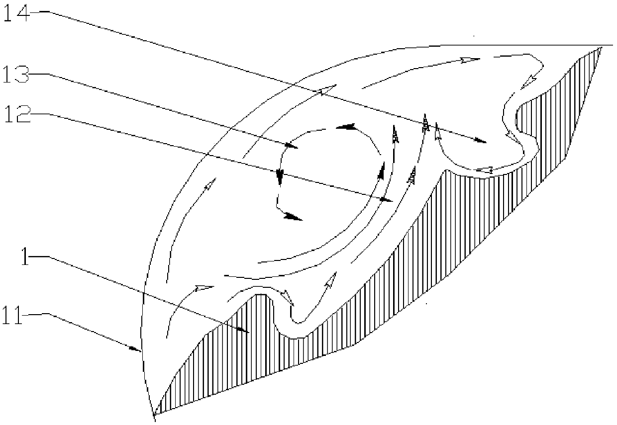 A double-pit combustor structure for a rotary engine