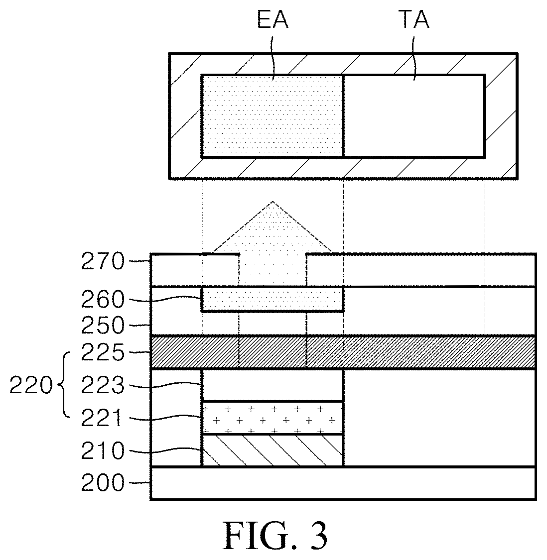 Transparent display panel and transparent display device including the same