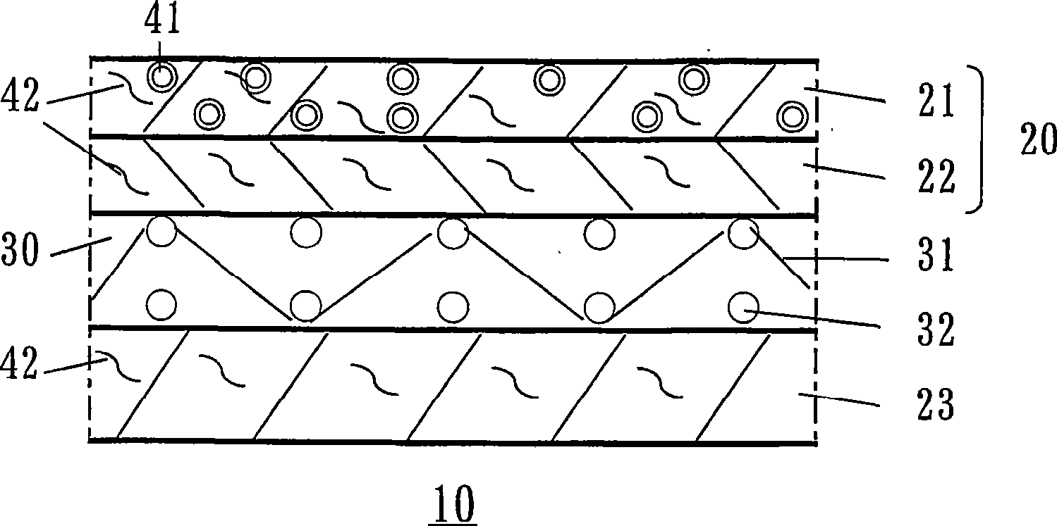 Press felt for papermaking