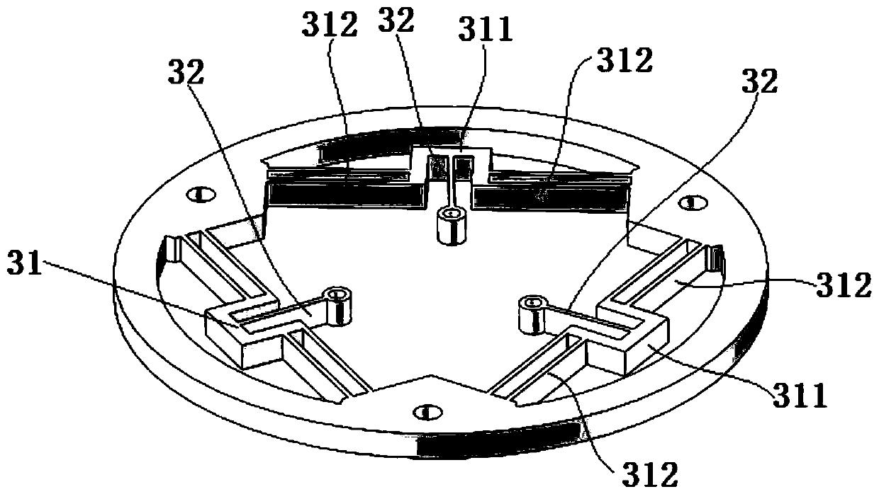 Joint support device based on compliant constant torque mechanism