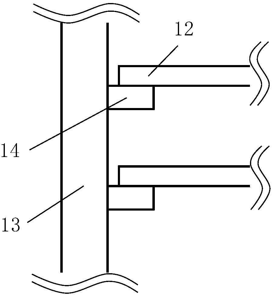 A device and method for improving particle conditions of furnace tube crystal boat support feet