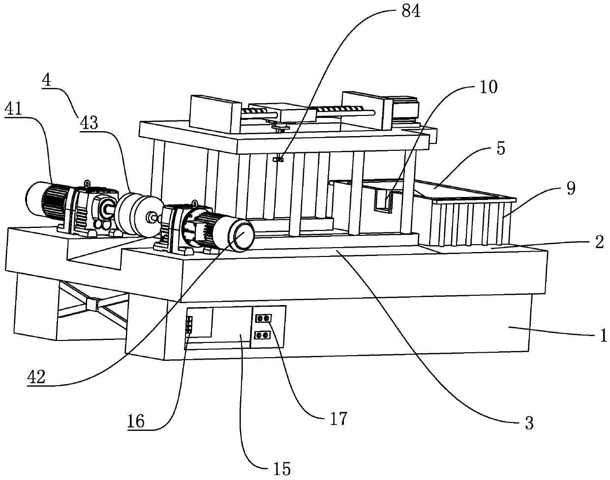 Numerical control tool grinding machine