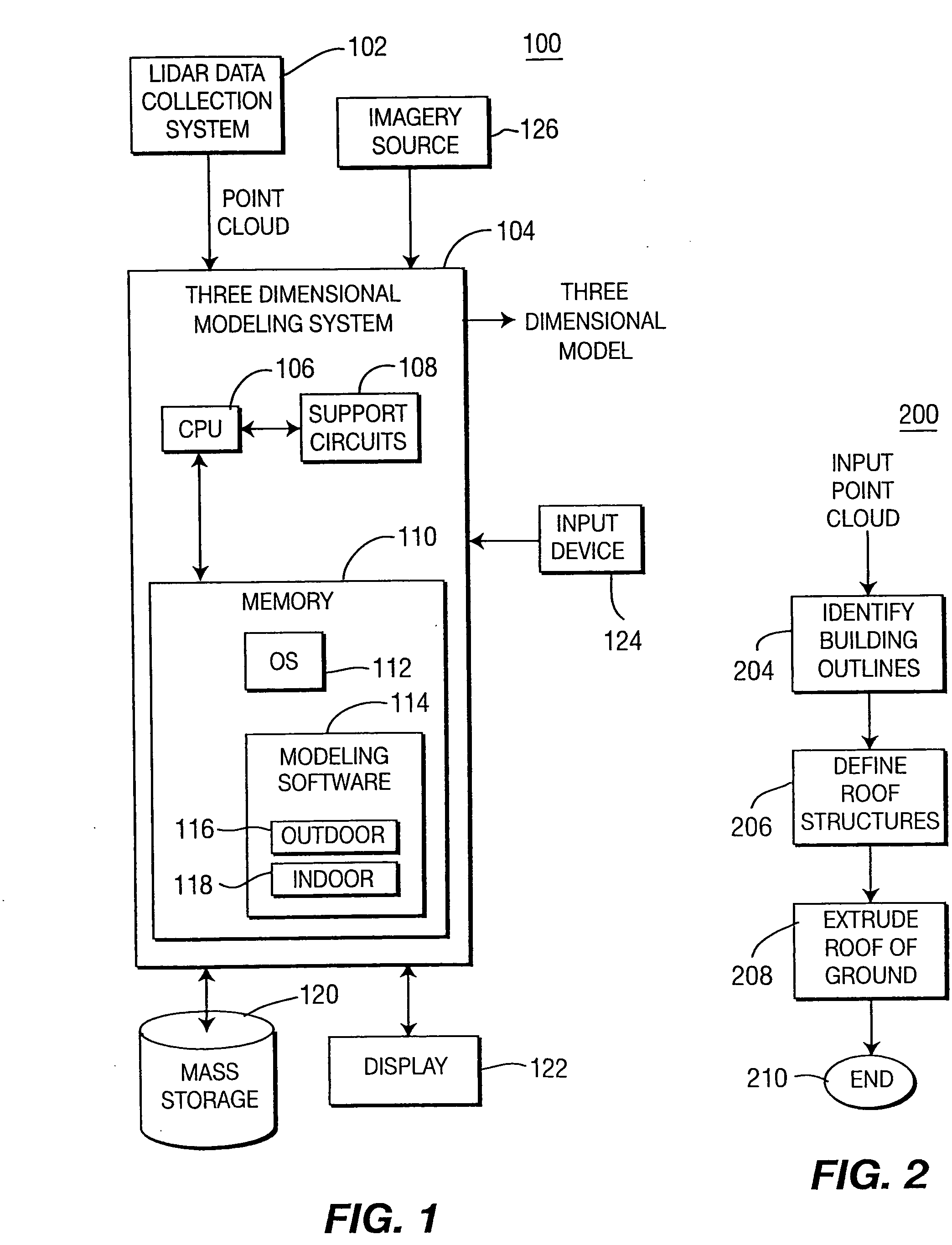 Method and apparatus for performing three-dimensional computer modeling
