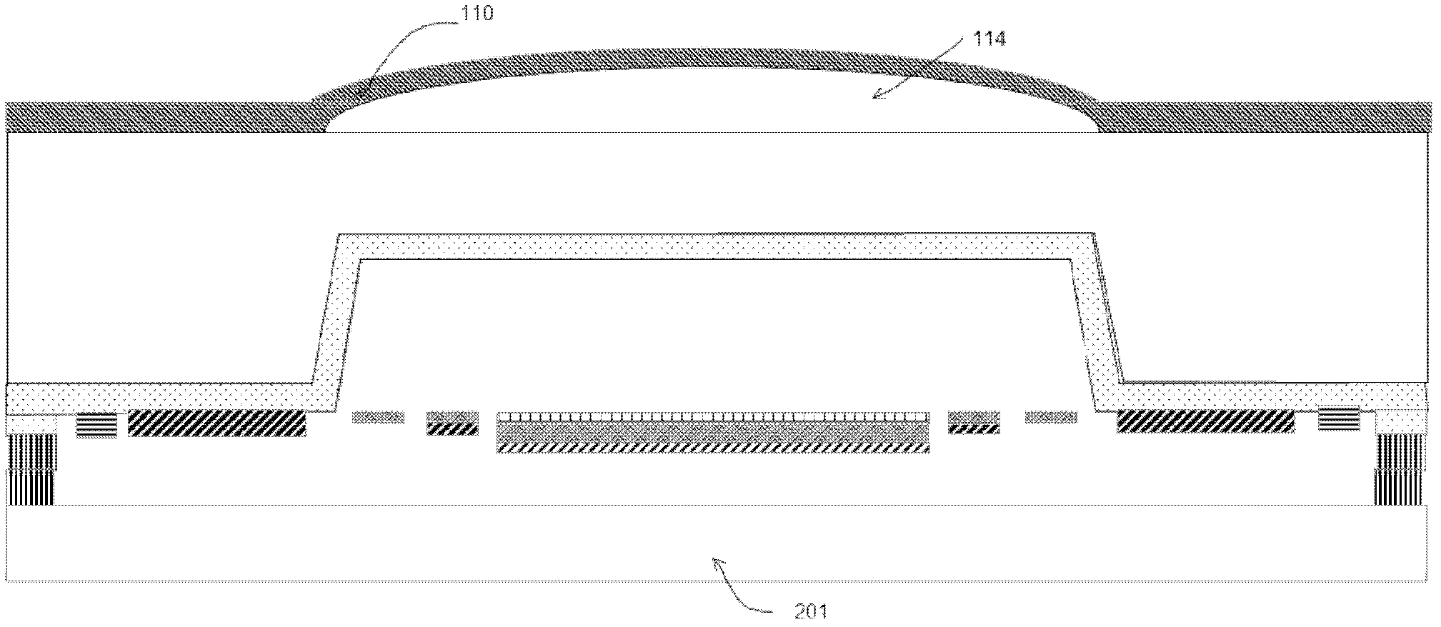 WLP (wafer level package) IRFPA (infrared focal plane array) device and manufacturing method thereof